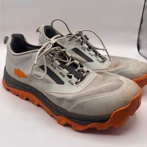 GORUCK Mackall All Terrain Rucking Glacier Ignition Grey/Orange Sneakers M 8 W10